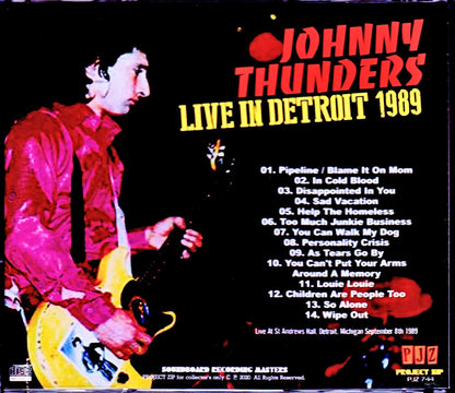 Johnny Thunders/MI, USA 1989