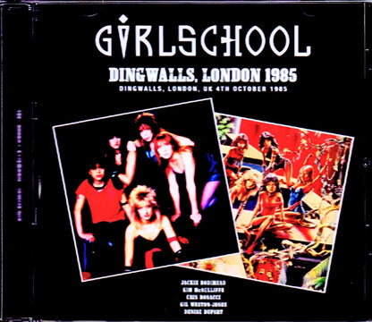 Girlschool/London,UK 1985 & SC