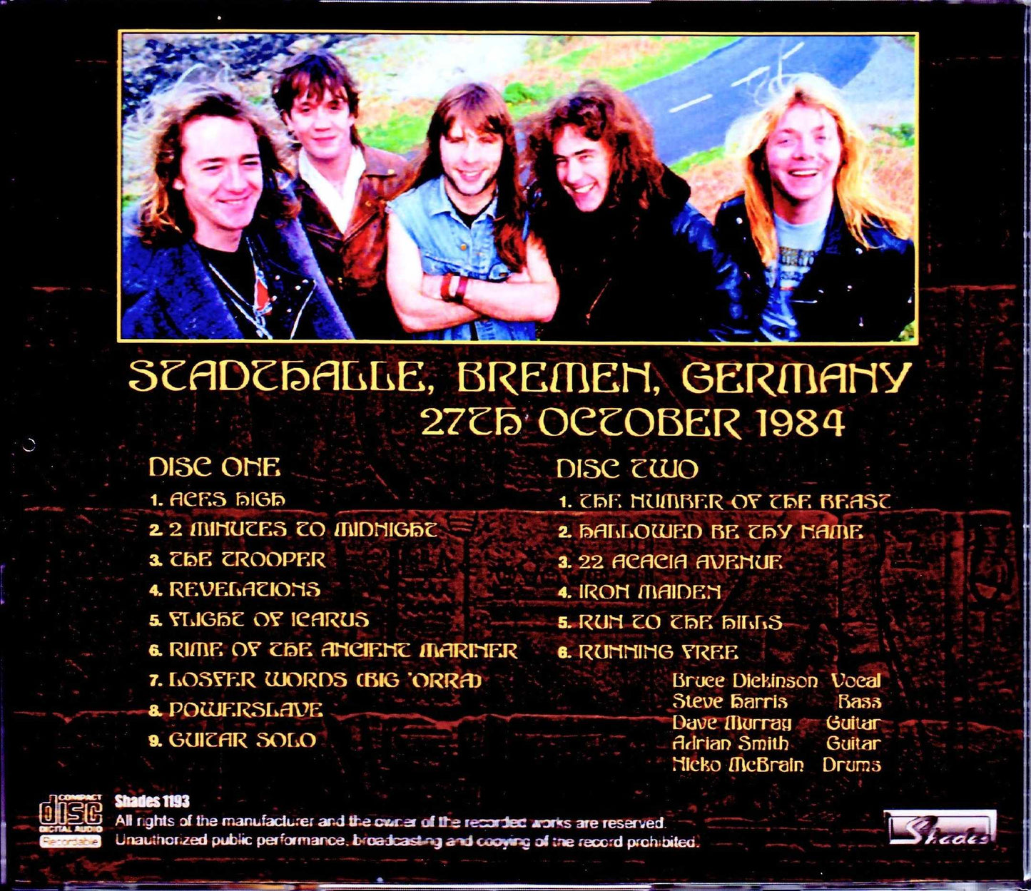Iron Maiden/Germany 1984