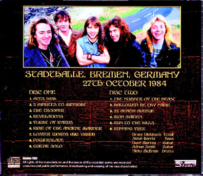 Iron Maiden/Germany 1984