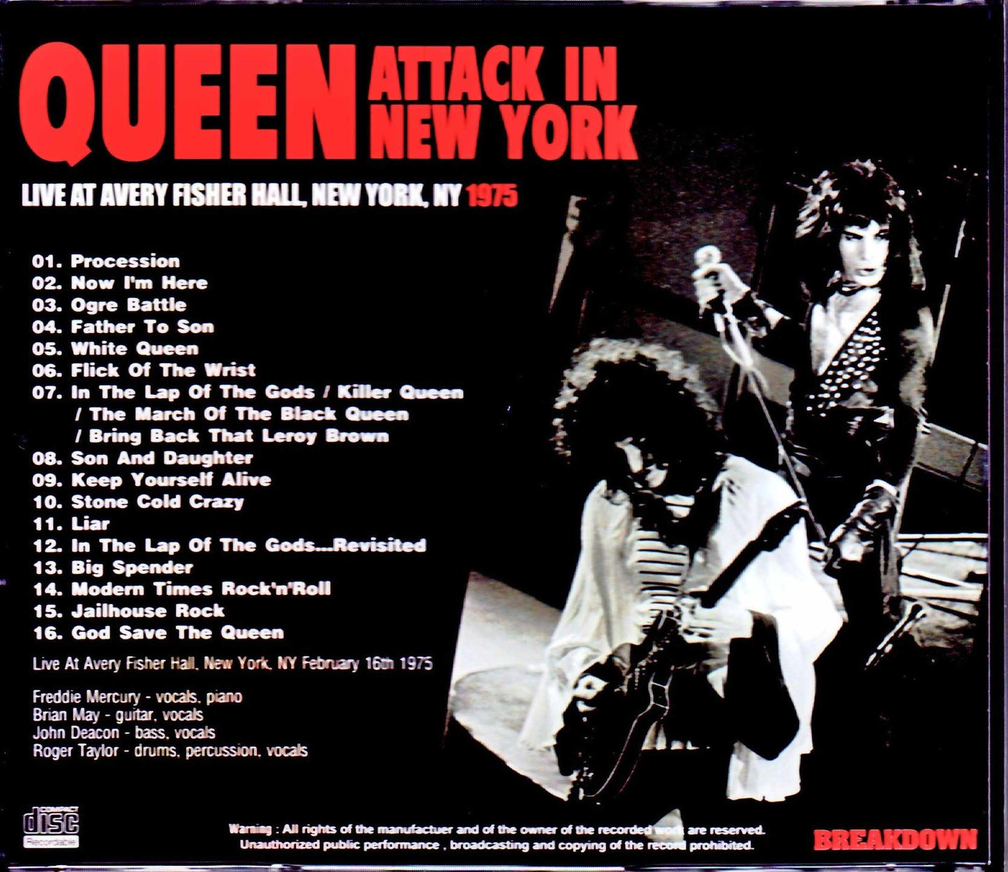 Queen/NY, USA 1975