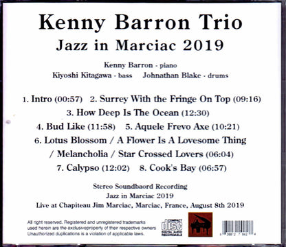 Kenny Barron Trio/France 2019
