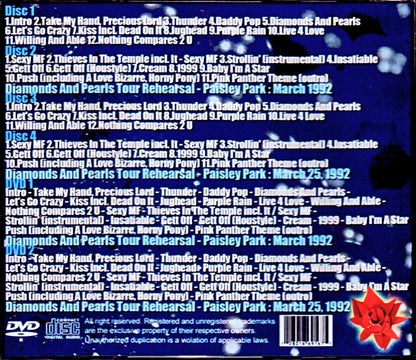 Prince & the New Power Generation/MN,USA 1992 Rehearsals Sound & Vision