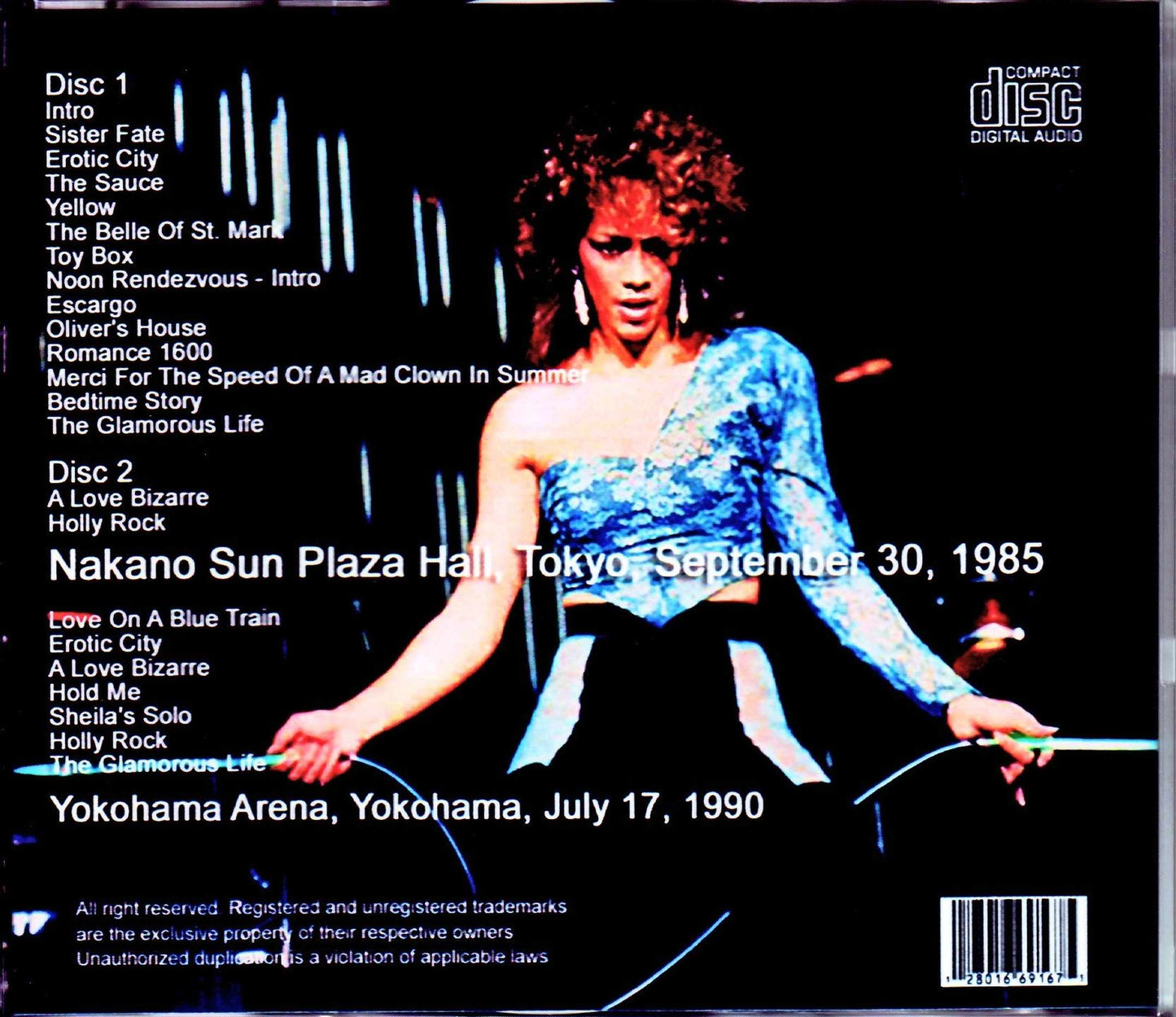 Sheila E./Tokyo,Japan 1985 & more