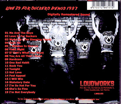 Twisted Sister/Love is for Suckers Demos 1987
