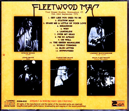 Fleetwood Mac/CT,USA 1975 Reel to Reel Master Upgrade