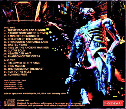 Iron Maiden/PA,USA 1987 New Master