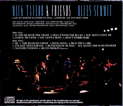 Mick Taylor & Friends/London,UK 2008