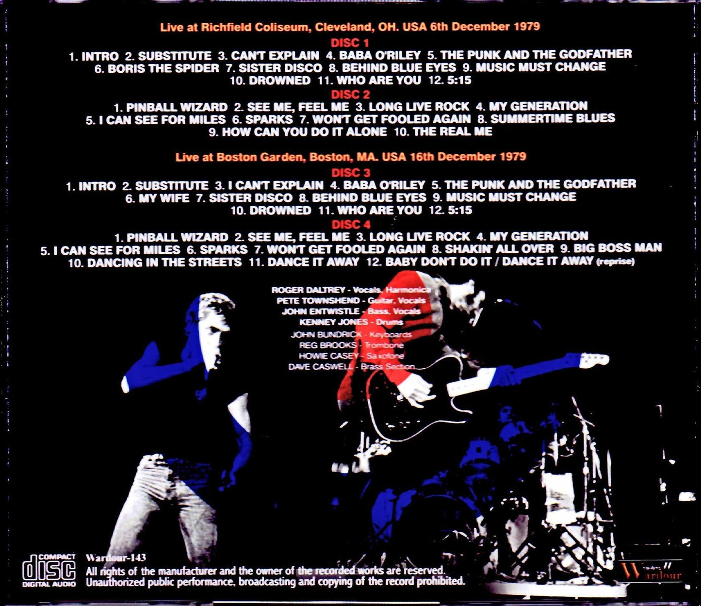 The Who/OH & MA, USA 1979