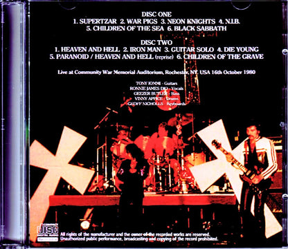 Black Sabbath/NY, USA 1980