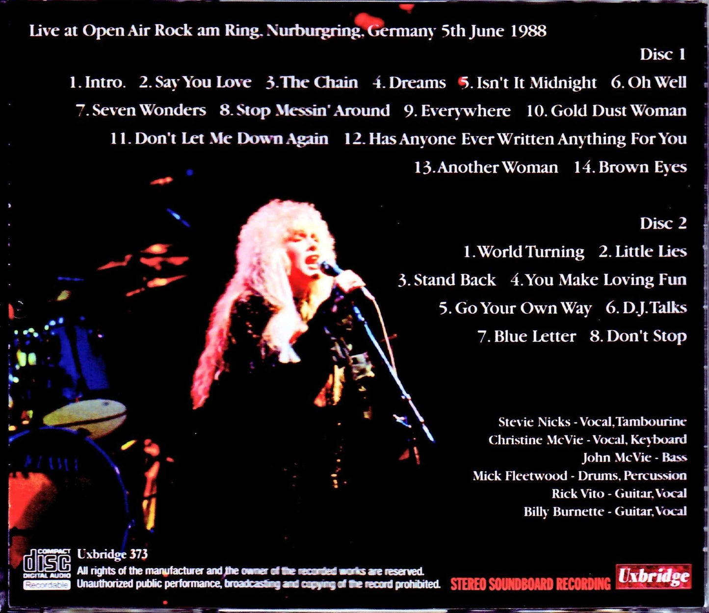 Fleetwood Mac/Germany 1988