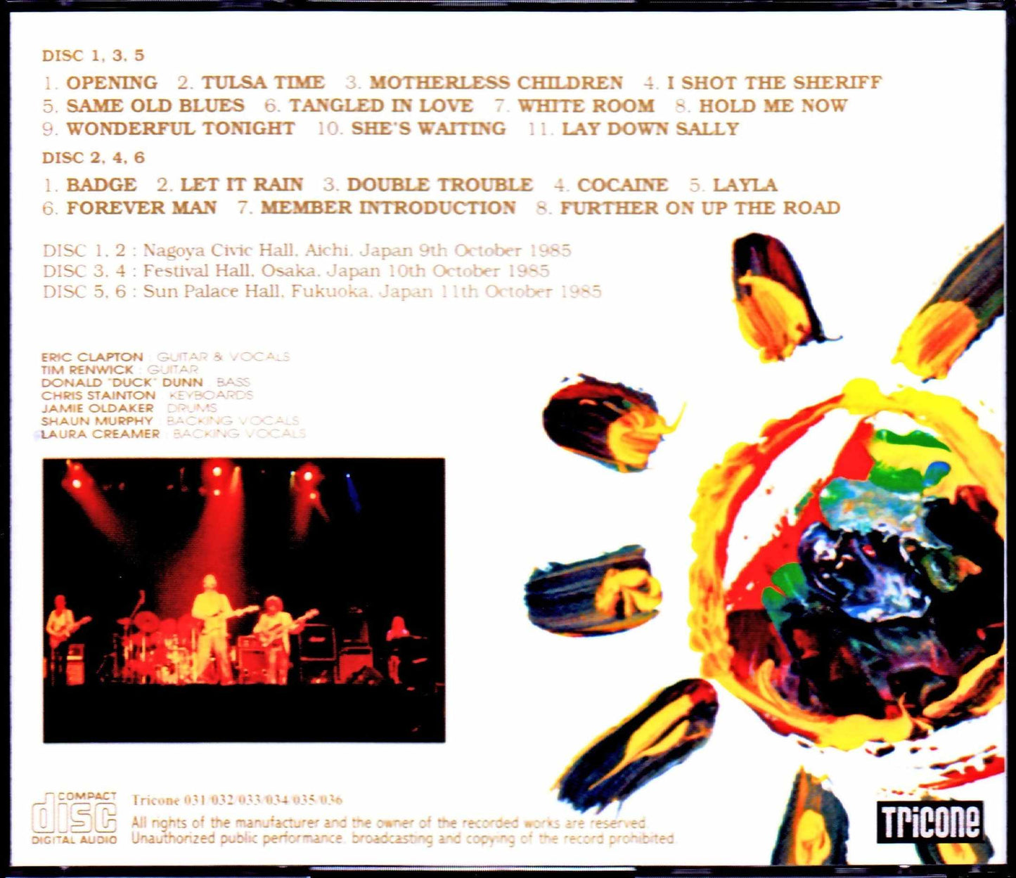 Eric Clapton/Japan Tour Collection 1985 Vol.2