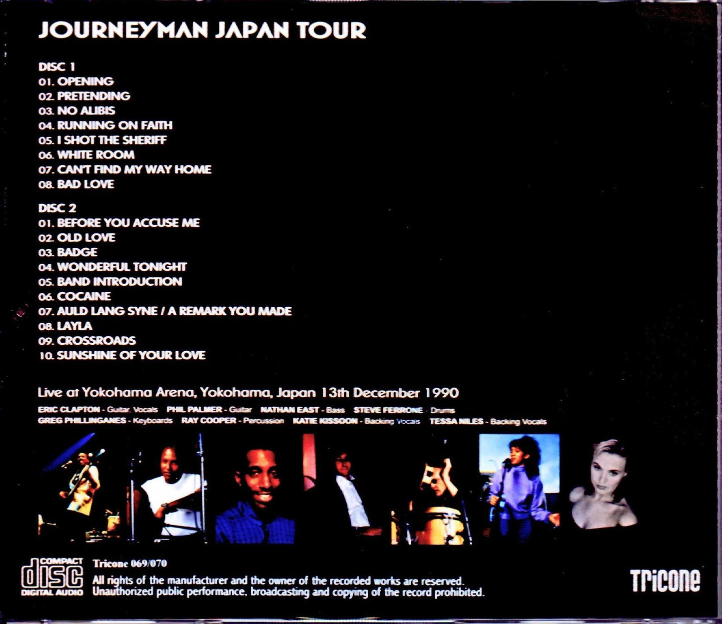Eric Clapton/Kanagawa,Japan 1990