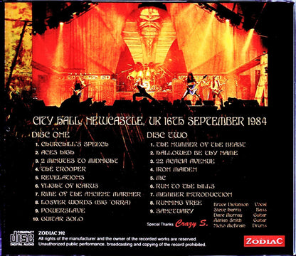 Iron Maiden/UK 9.16.1984