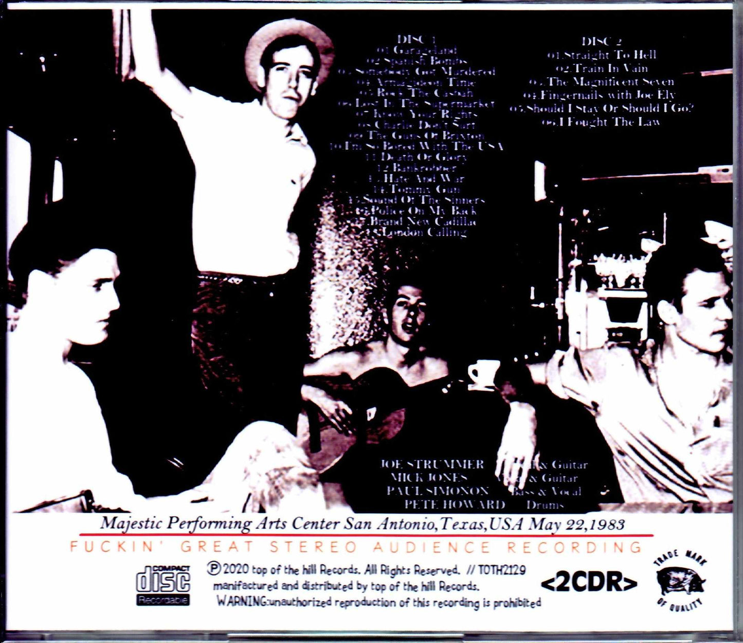 The Clash/TX,USA 1983 Upgrade