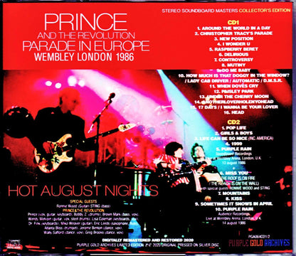 Prince and the Revolution/London,UK 1986 2Days Complete