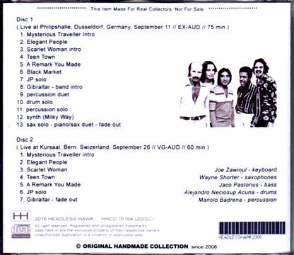 Weather Report/Germany 1977 & more