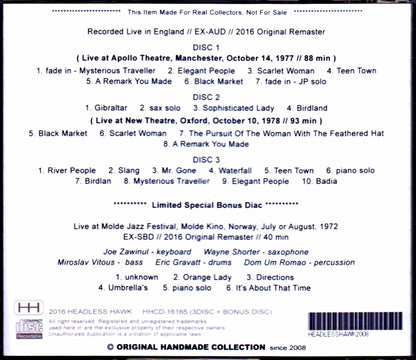 Weather Report/UK 1978 2Days & more