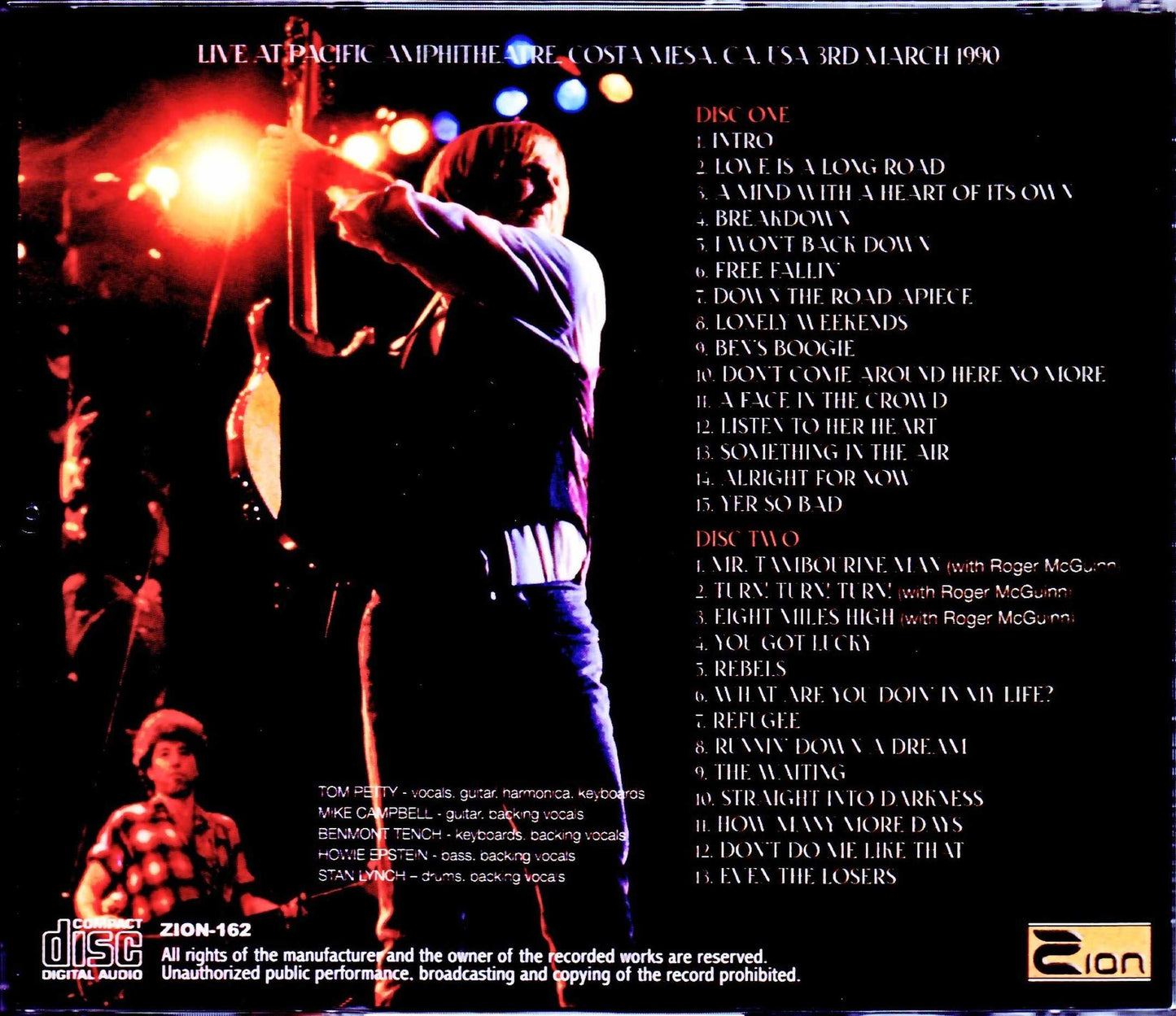 Tom Petty and the Heartbreakers/CA, USA 3.3.1990