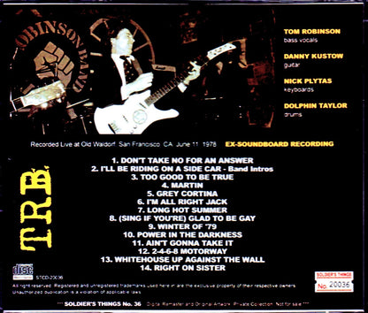 Tom Robinson Band/CA,USA 1978