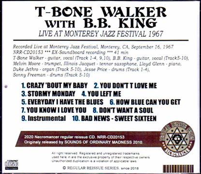 T-Bone Walker,B.B King/CA,USA 1967