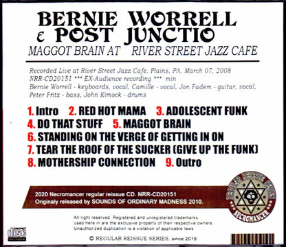 Bernie Worrell Post Junction/PA,USA 2008