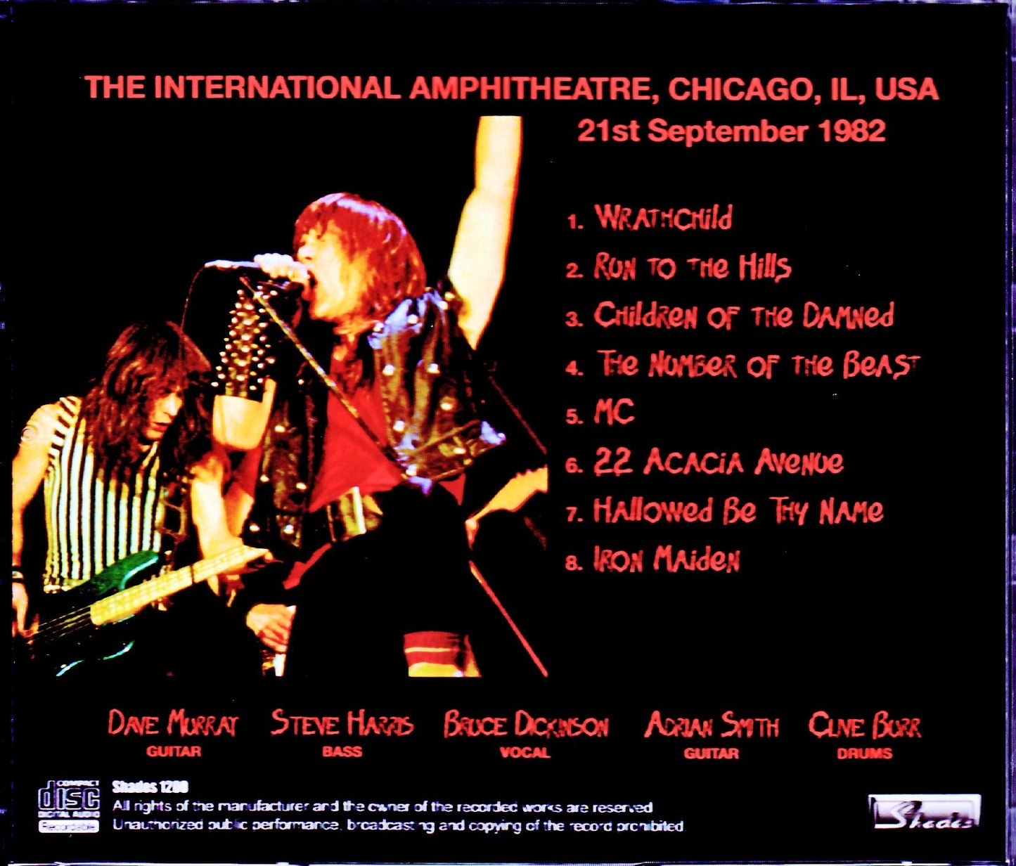 Iron Maiden/IL,USA 1982