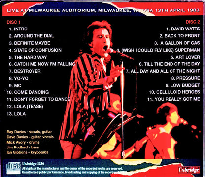 Kinks/WI, USA 1983