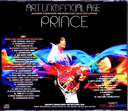 Prince/Art Official Age Alternate Remix and Remaster