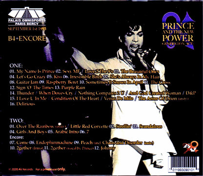 Prince/France 9.1.1993 Complete
