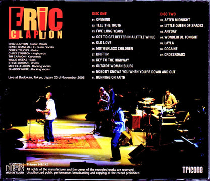 Eric Clapton/Tokyo,Japan 11.23.2006