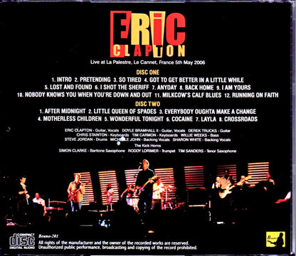 Eric Clapton/France 2006 DAT Master