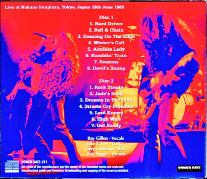 Badlands Jake E. Lee/Tokyo,Japan 6.18.1989