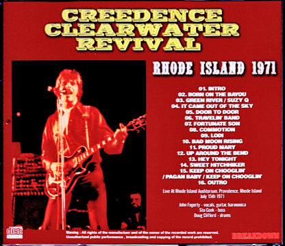 C.C.R. Creedence Clearwater Revival/RI,USA 1971