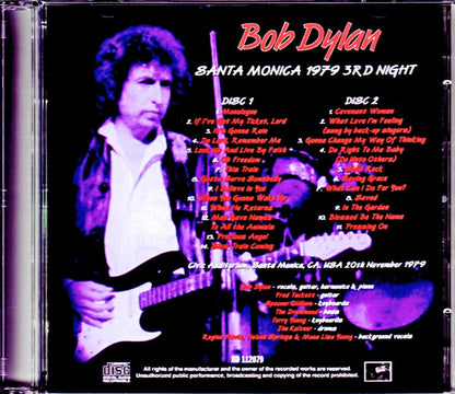 Bob Dylan/CA,USA 11.20.1979