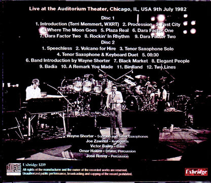 Weather Report/IL, USA 1982