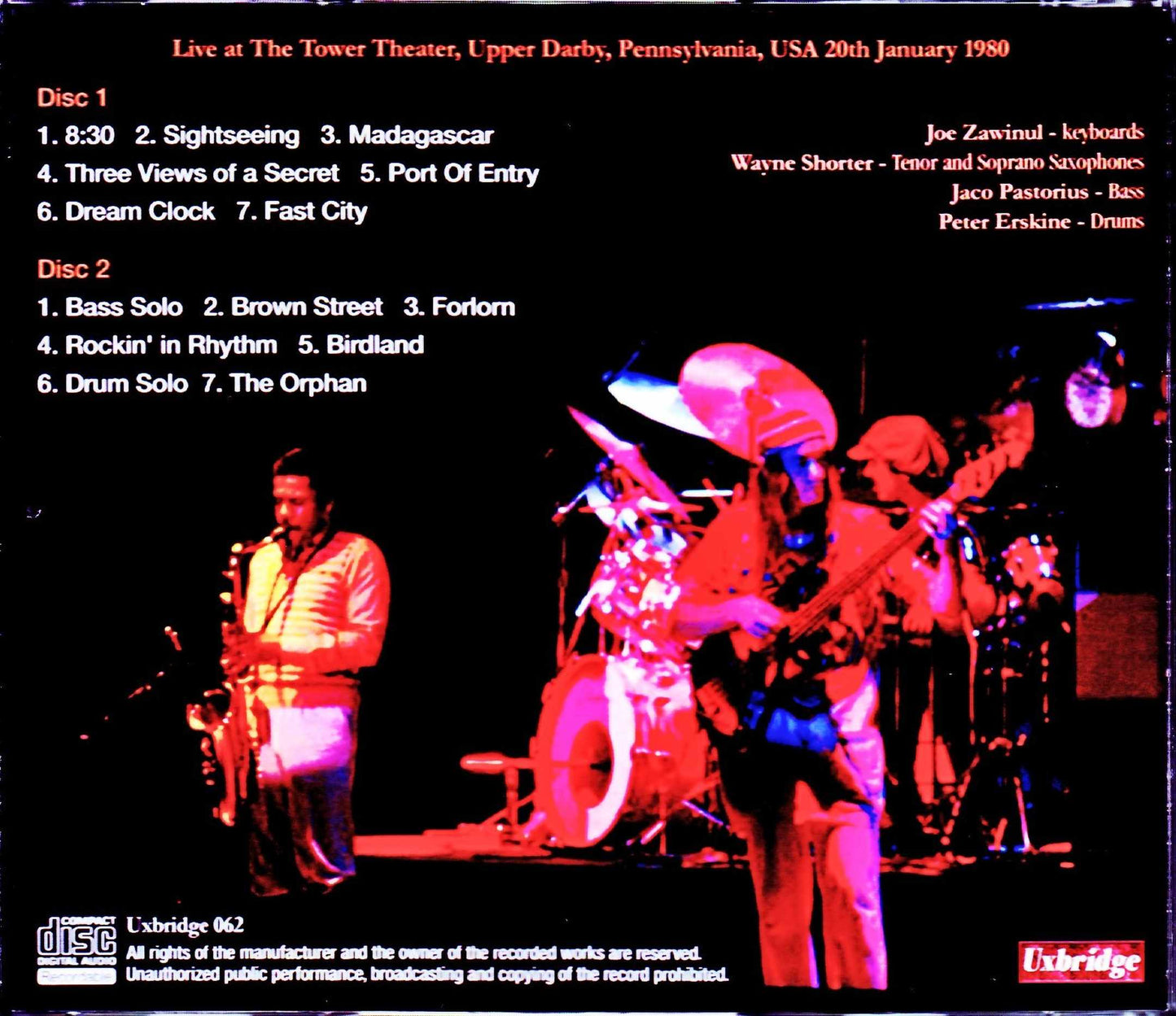 Weather Report/PA, USA 1980