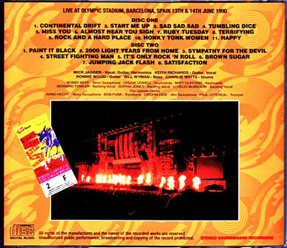 Rolling Stones/Spain 1990 2Days Upgrade