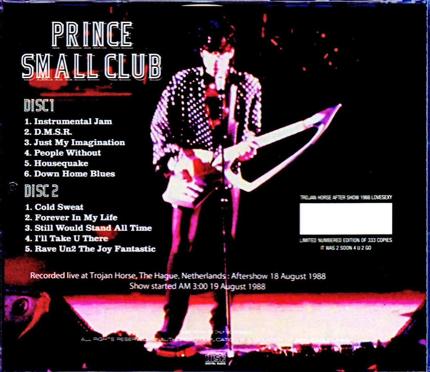 Prince/Netherlands 1988
