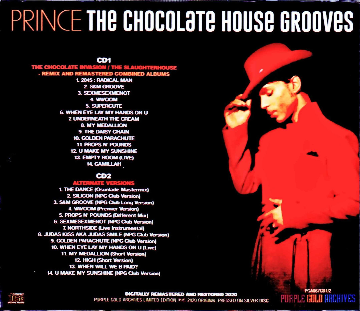 Prince/The Chocolate Invasion・The Slaughterhouse Alternate Album Remix and Remasters