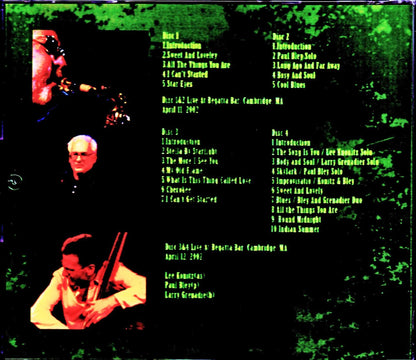 Lee Konitz Trio Paul Bley/MA,USA 2002 2Days Complete