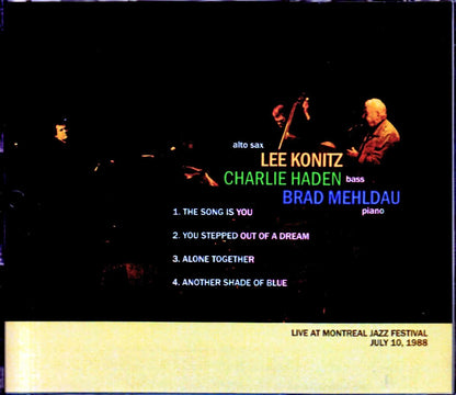 Lee Konitz, Charlie Haden, Brad Mehldau/Canada 1988