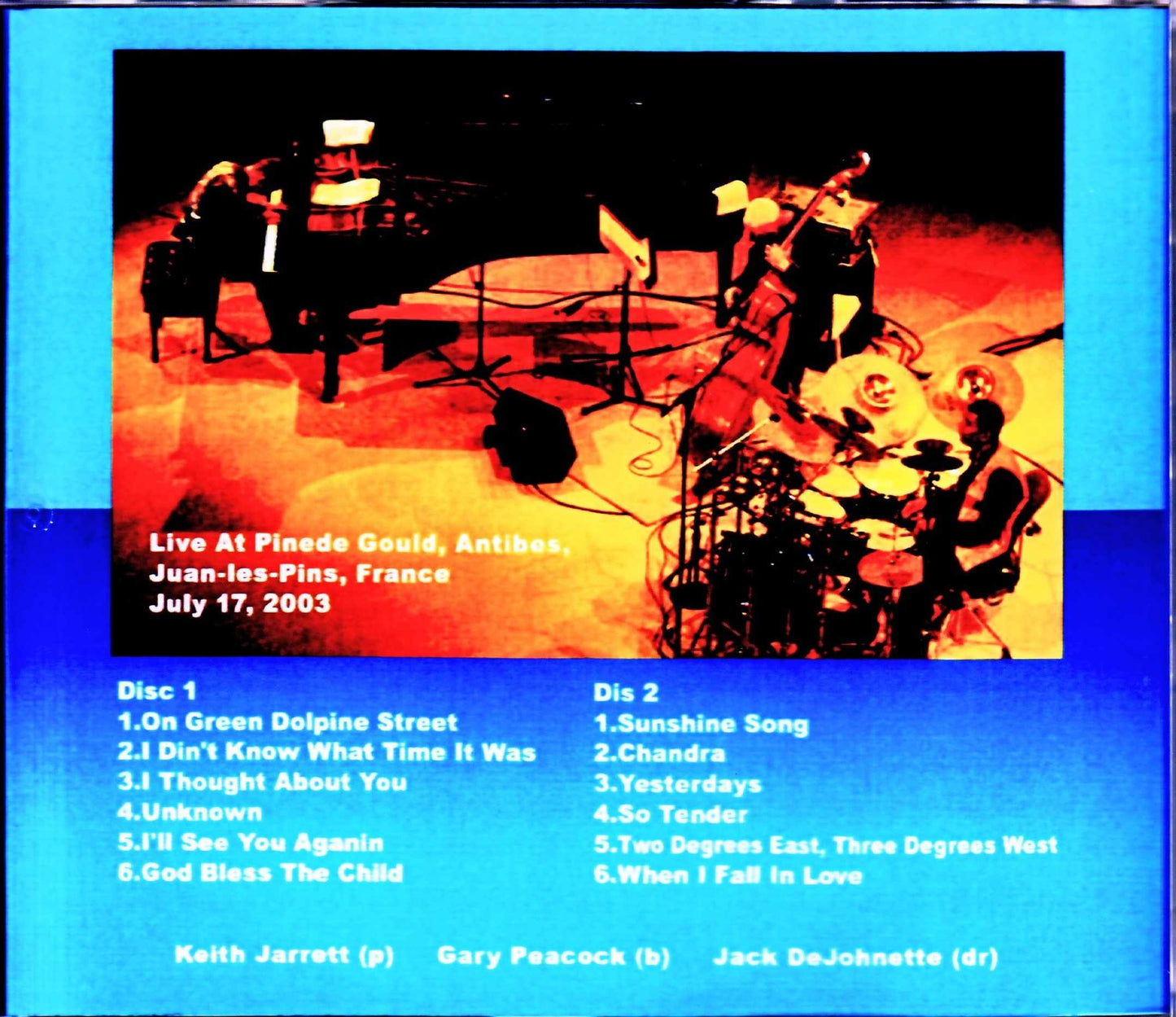 Keith Jarrett Trio/France 2003