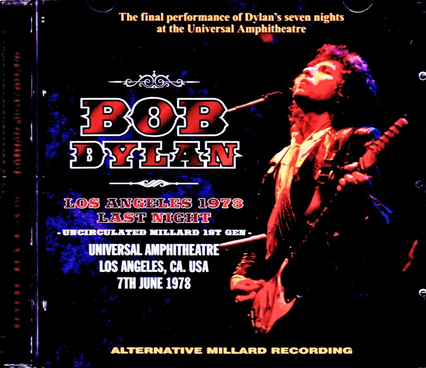 Bob Dylan/CA,USA 6.7.1978 Alternate Millard Recording