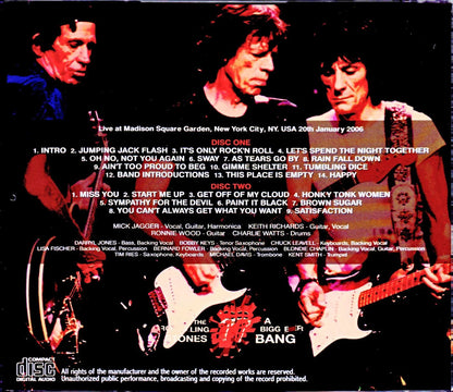 Rolling Stones/NY,USA 1.20.2006