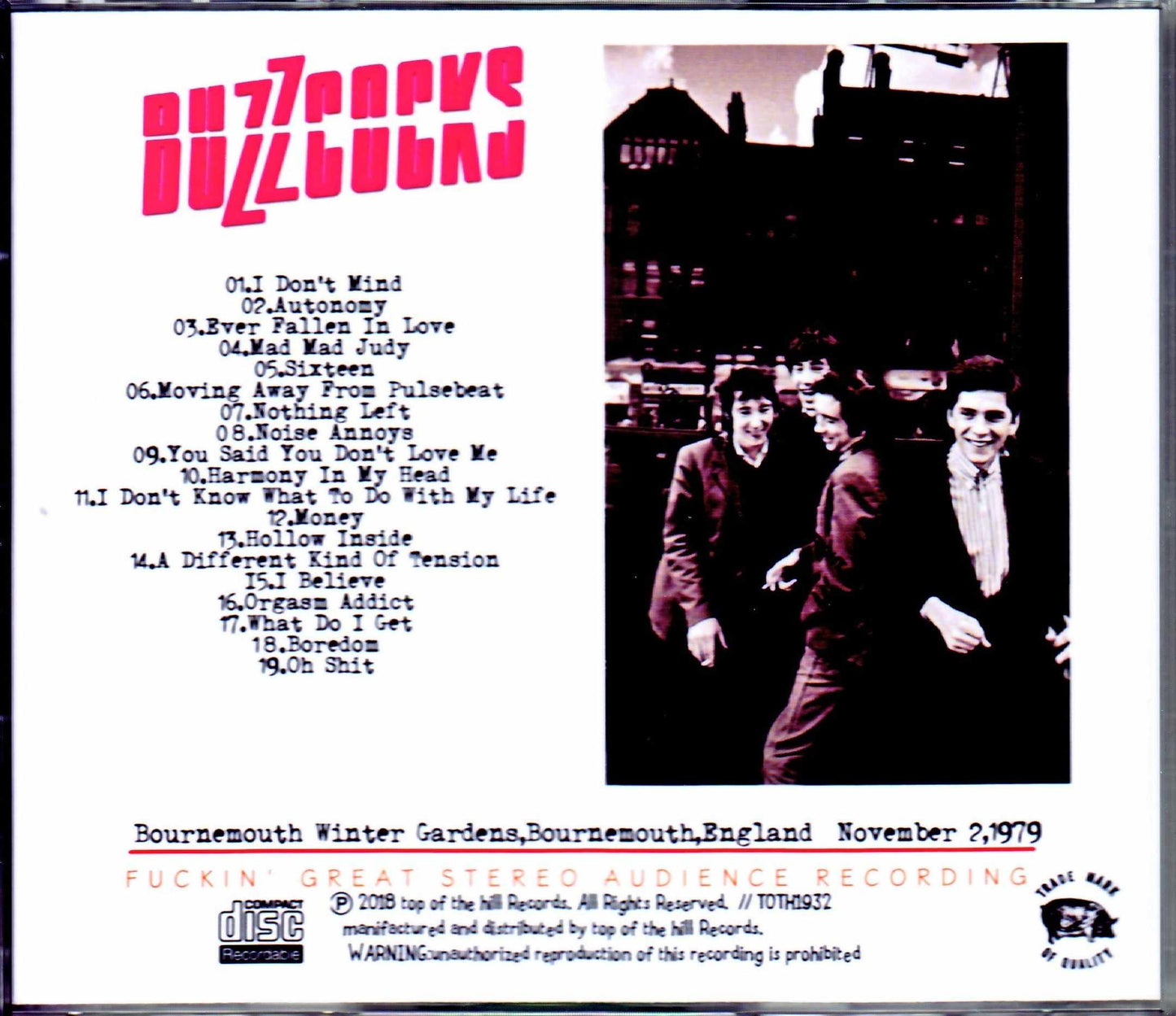 Buzzcocks/England,UK 1979