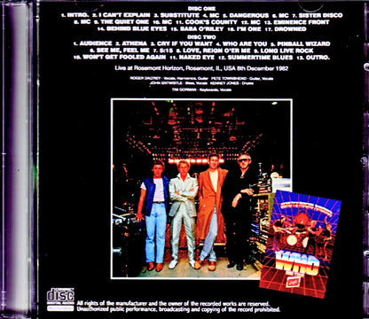 The Who/IL,USA 1982 & more