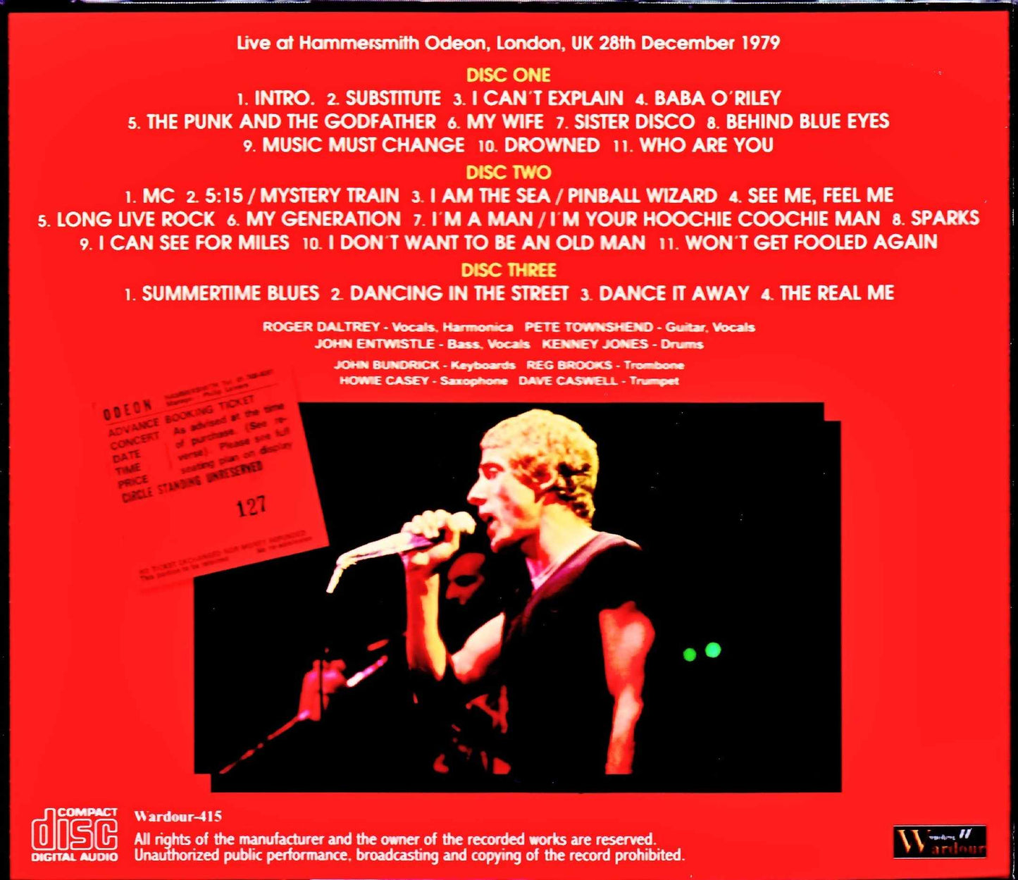 The Who/London,UK 1979 Complete