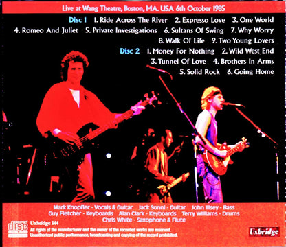 Dire Straits/MA, USA 1985