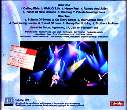 Dire Straits/CA, USA 1992
